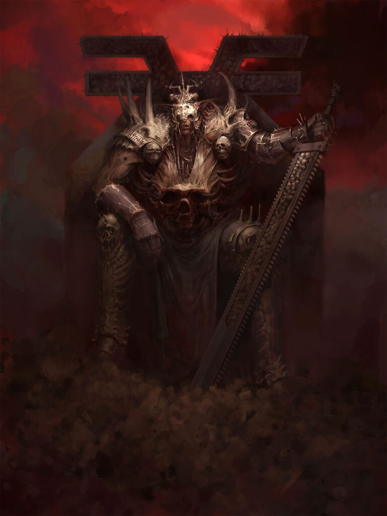 Khorne by Mykyta Vasilchuk 