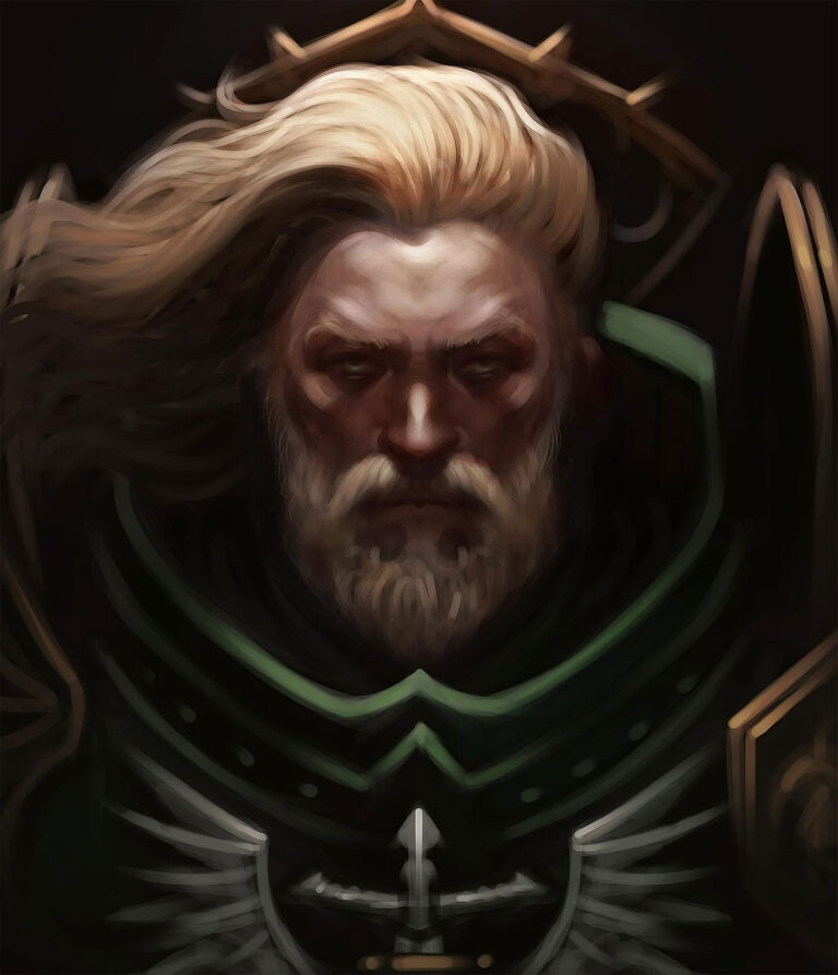 Lion El’Jonson by Mohamed Saad 