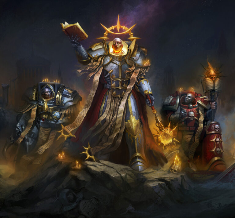 Lorgar Aurelian by Yaroslav Lotsmanov 