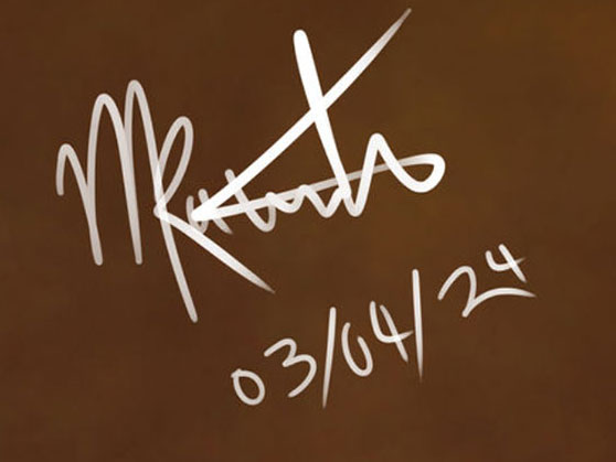 Maclain Rowston  Signature