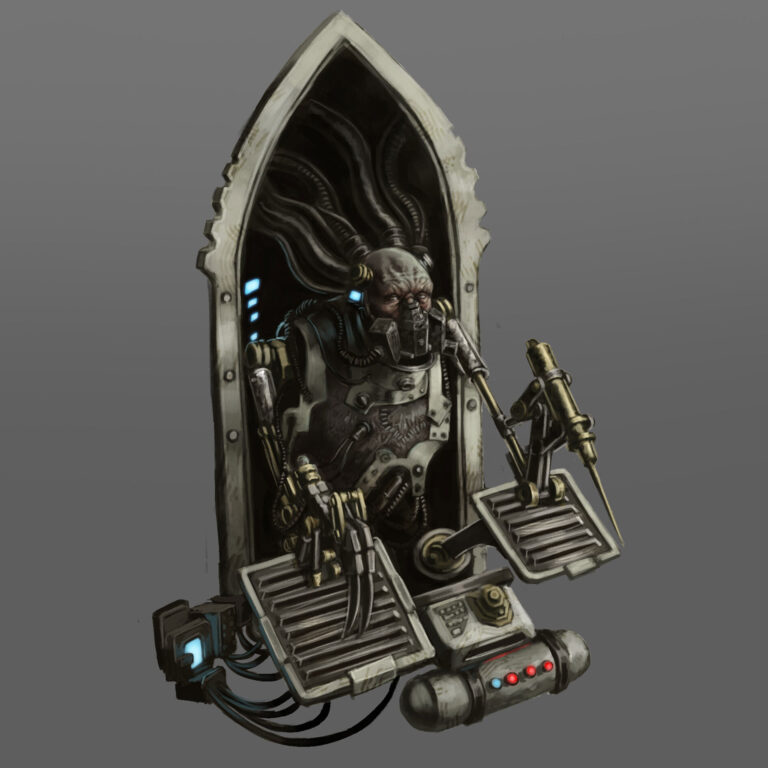Medicade Servitor by Andrew Lowry 