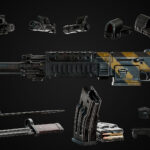 Mk VIII Braced Autogun by Aleksandr Bortnik