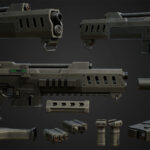 Modded Lasgun by Aleksandr Bortnik