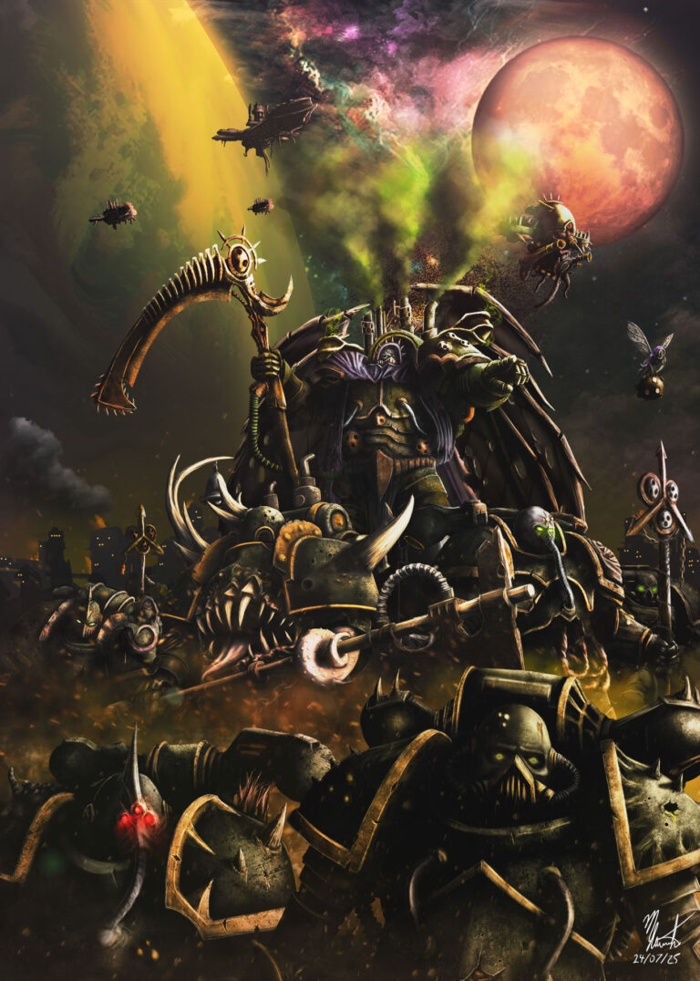 Mortarion by Maclain Rowston 