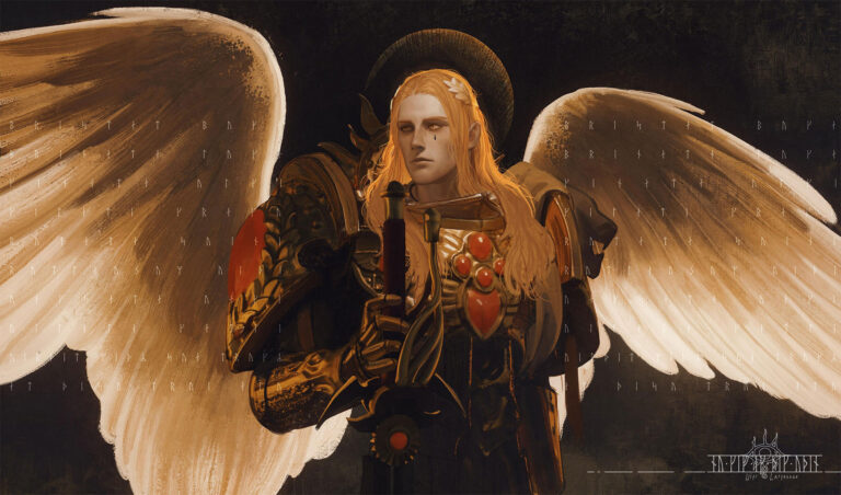 Sanguinius by Ulfr Larynsson 