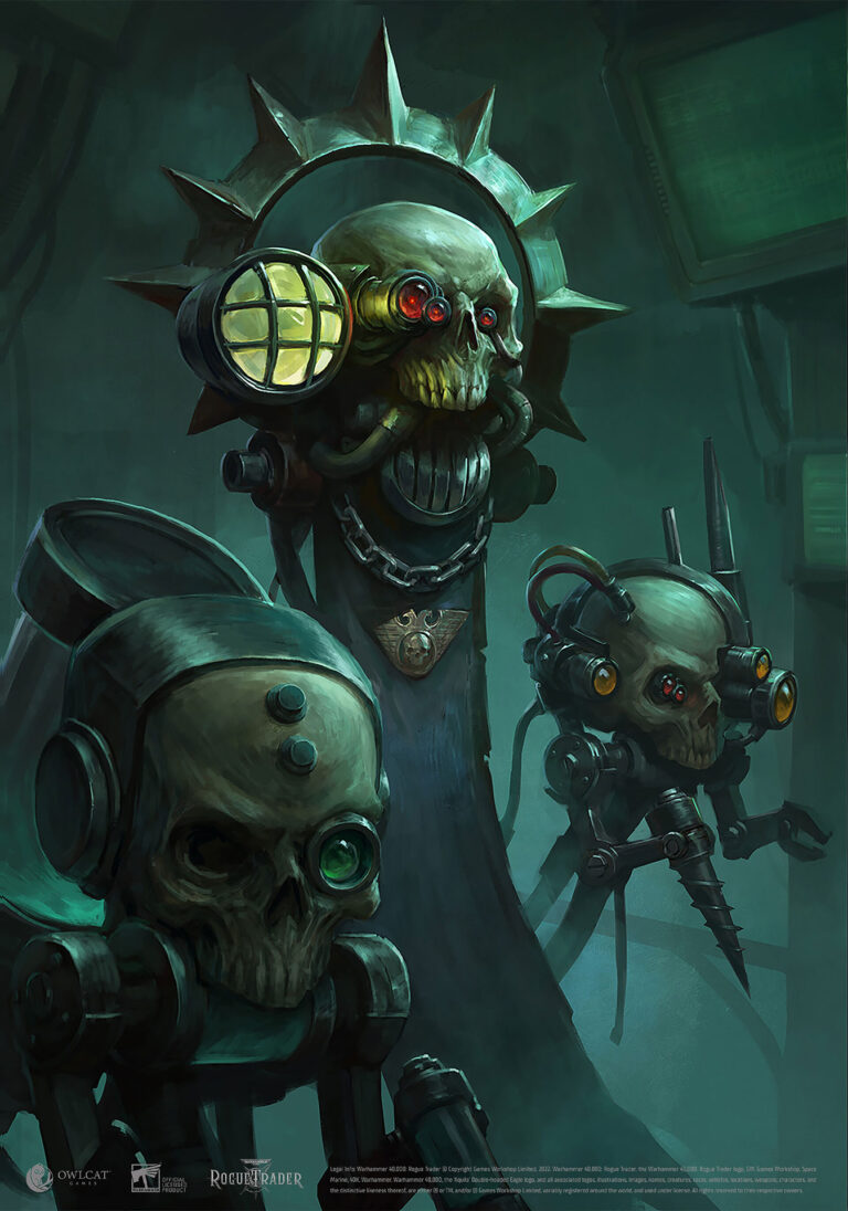 Servo Skulls by Albert Gugaev 
