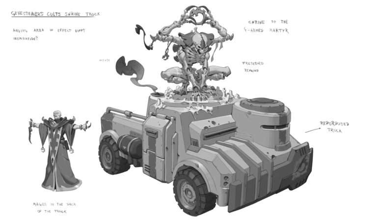 Shrine Truck by Rok Kleva Ivančić 