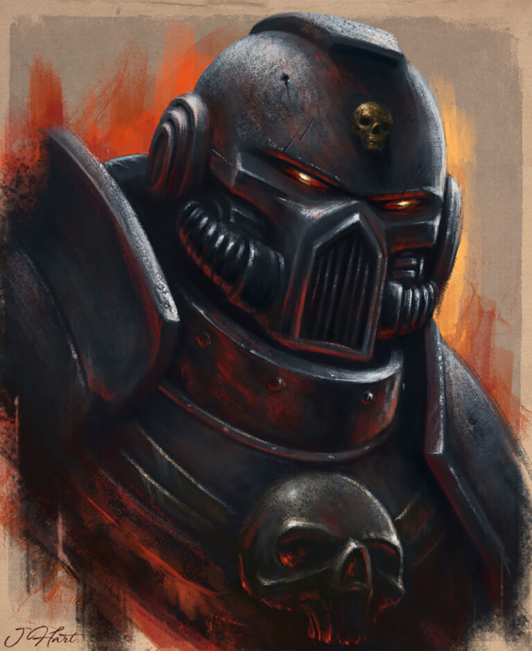 Space Marine Concept by JHArt 