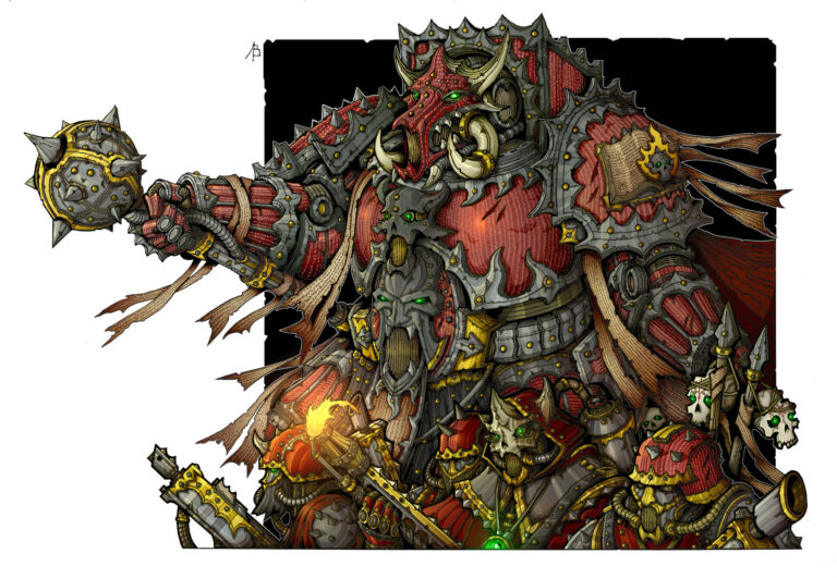 Word Bearers by Vasiliy Loginov 