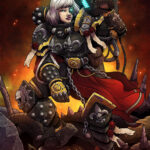 Adepta Sororitas by Christopher Regalario (shinsirhcart | Shin Sirhc)