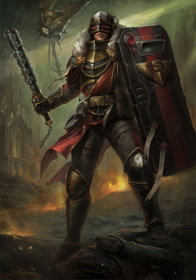 Adeptus Arbites by Dmitriy Galkin 