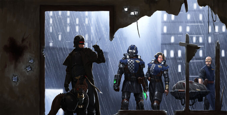 Arbites Investigator by Vtel 'Zolam 