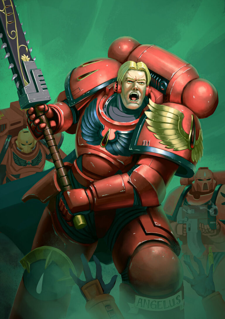 Blood Angel by Boris Tsui 
