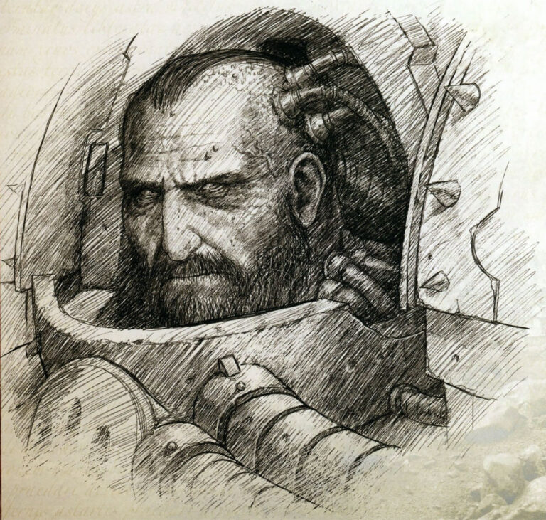 Captain Calas Typhon by Dominik Oedinger 