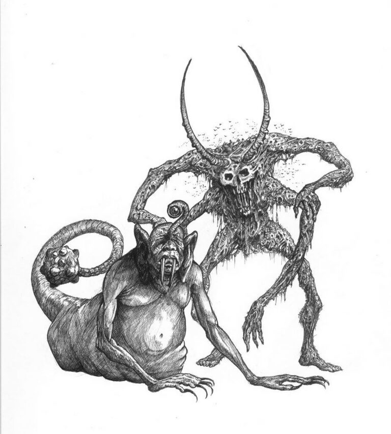Chaos Spawn by Tony Ackland 