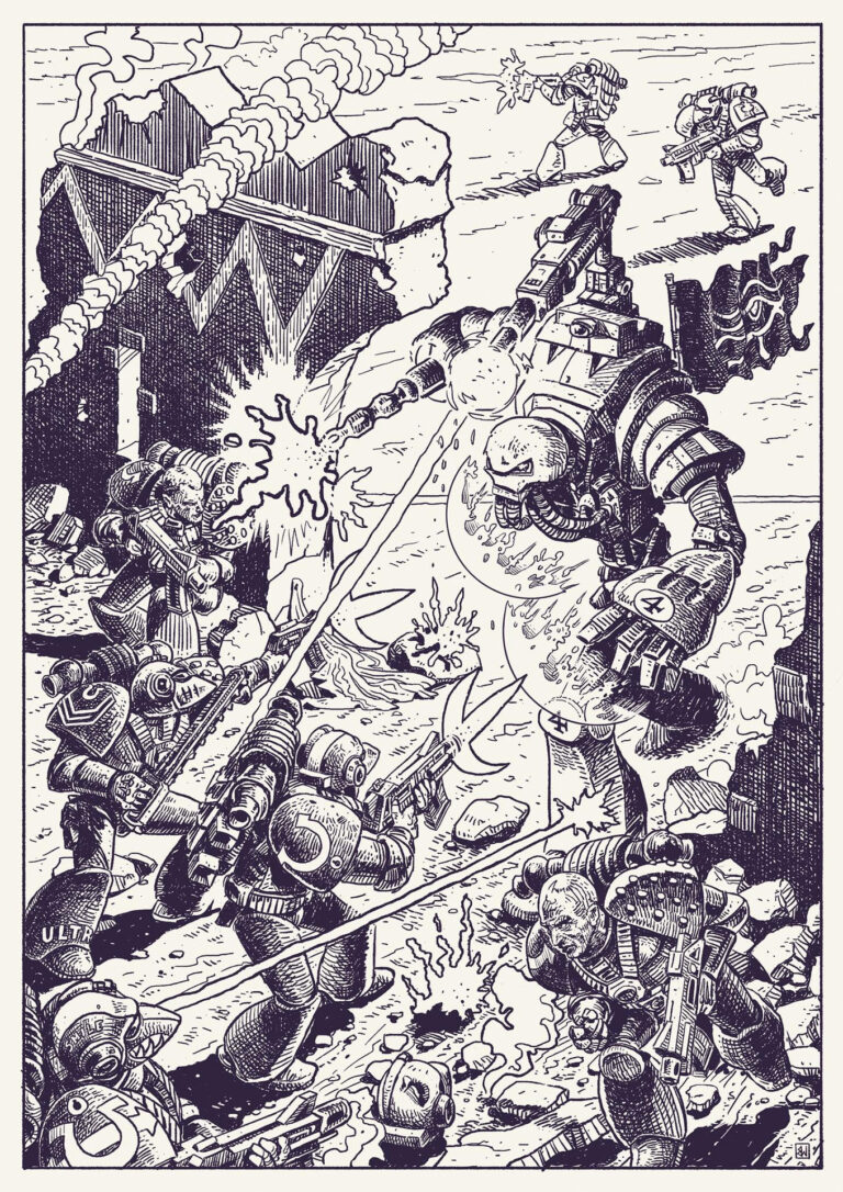 Conqueror Robot by Brendon Ward 