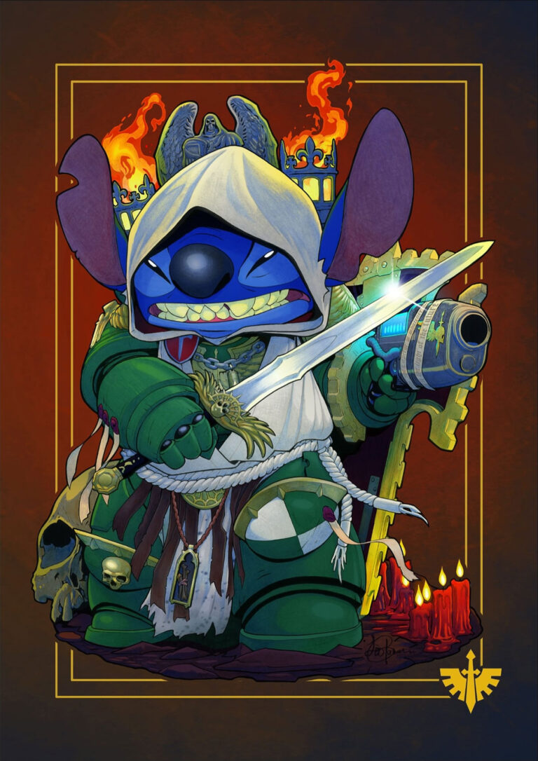 Dark Angels Stitch by Levi Cleeman 
