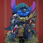Death Watch Stitch by Levi Cleeman (levi_cleeman_art | Saxon-Blake | levicleeman)