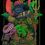 Drowned Lord Stitch by Levi Cleeman (levi_cleeman_art | Saxon-Blake | levicleeman)
