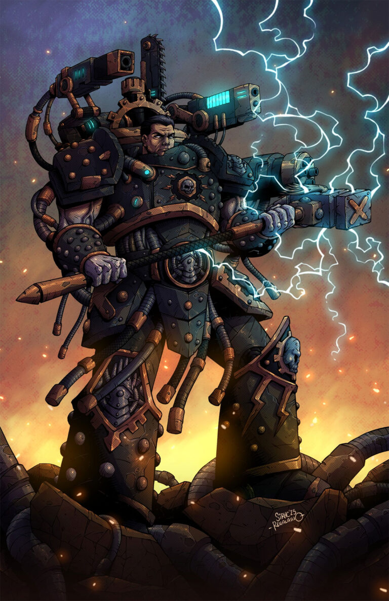 Ferrus Manus by Christopher Regalario 