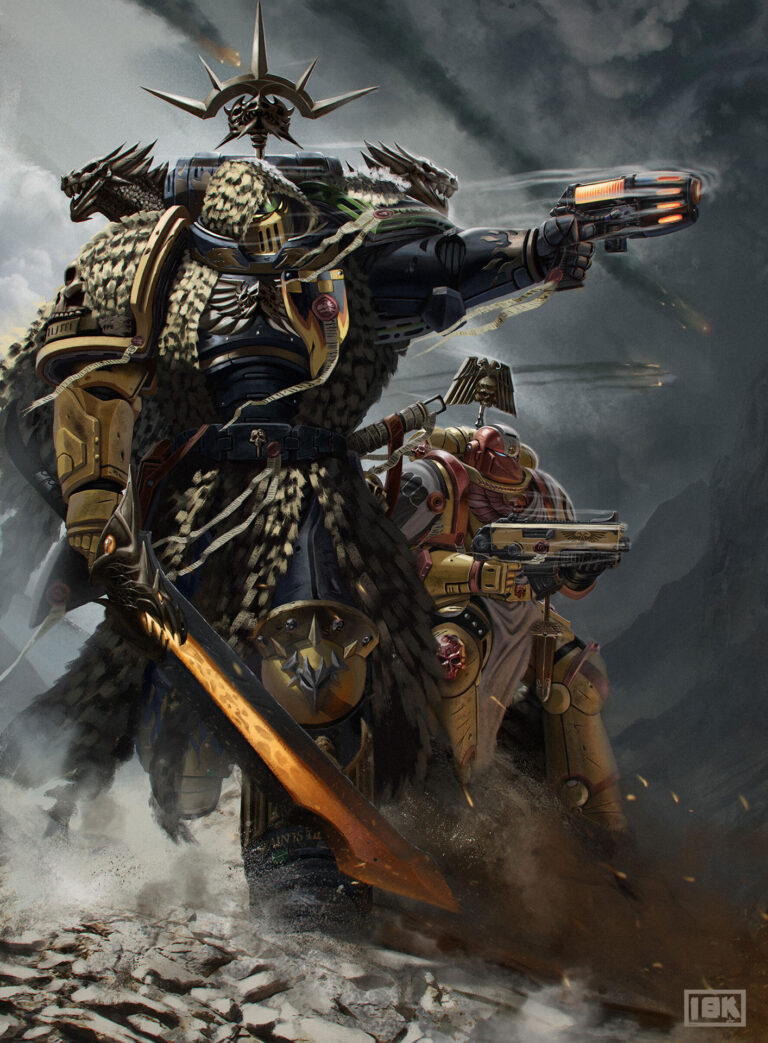 Imperial Fist and Salamander by Samo TGR 