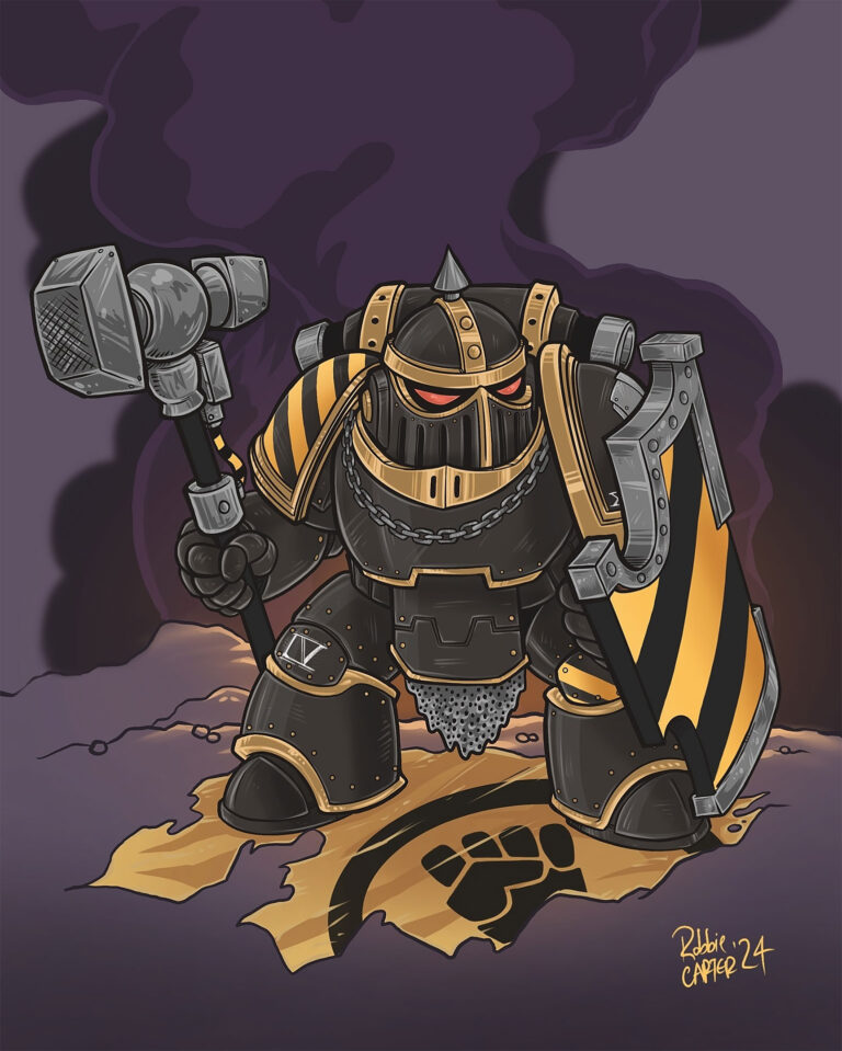 Iron Warriors by Robbie Carter 
