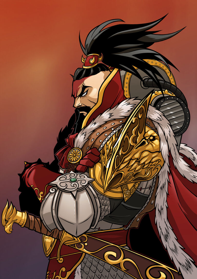 Jaghatai Khan by Giulio Fanfoni 