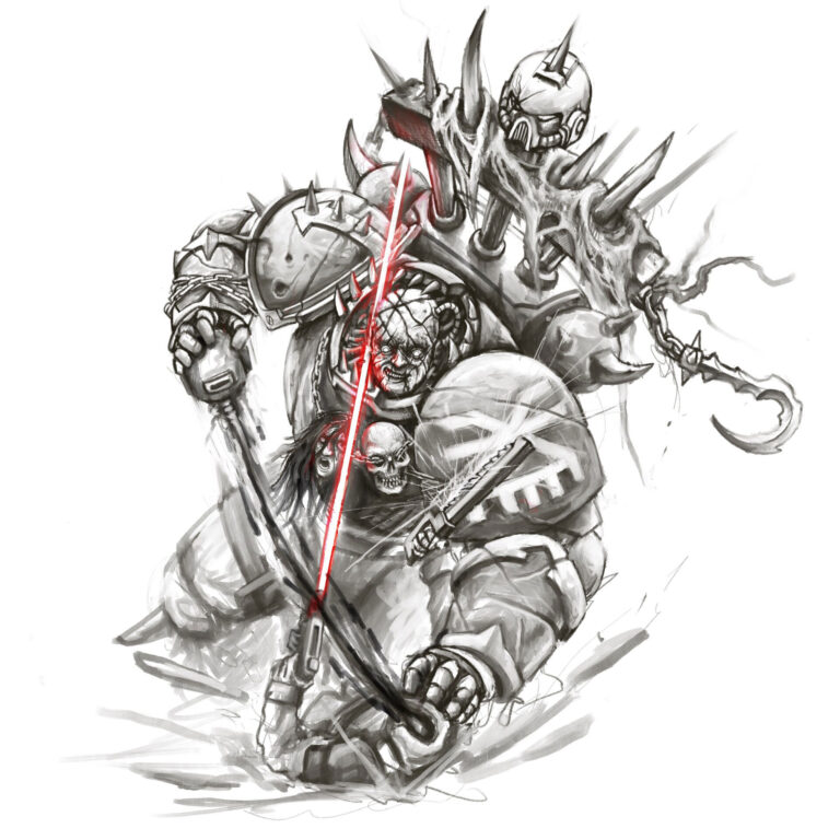 Khorne Berserker by Garry Siauw 