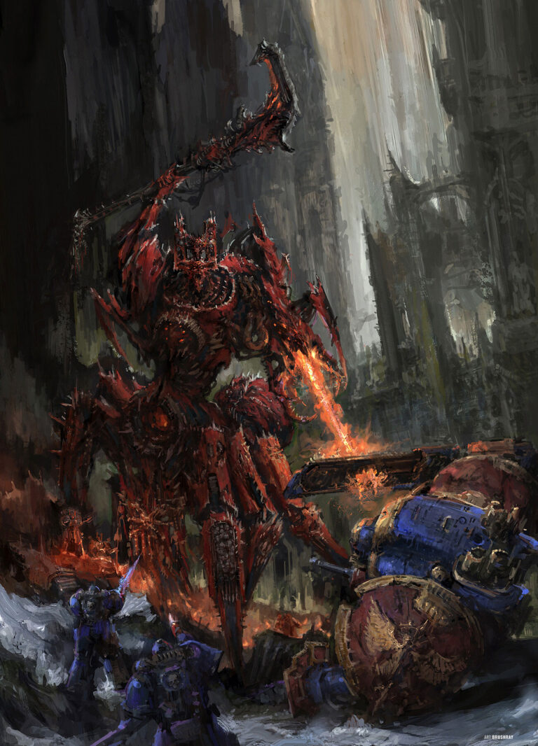 Lord of Skulls by Dmitry Brushray 