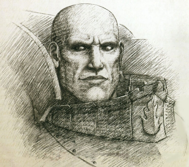 Lorgar Aurelian by Dominik Oedinger 