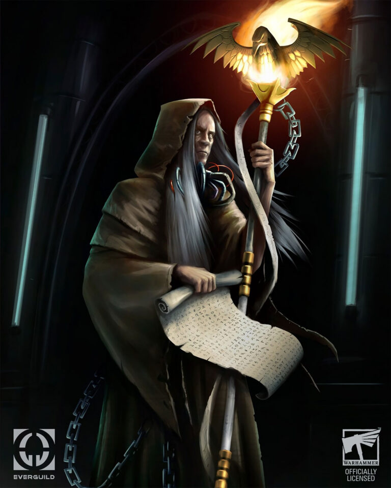 Malcador the Sigillite by Eric Alonso 