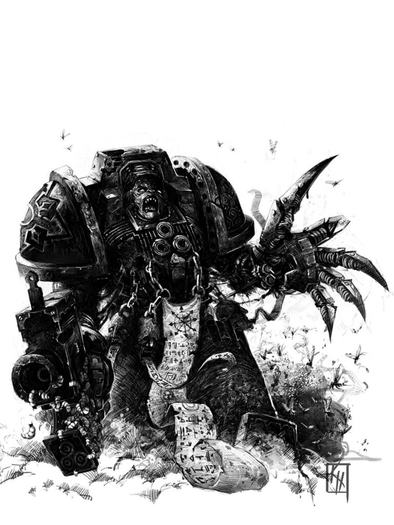 Nurgle Champion by Kenneth Hammarstedt