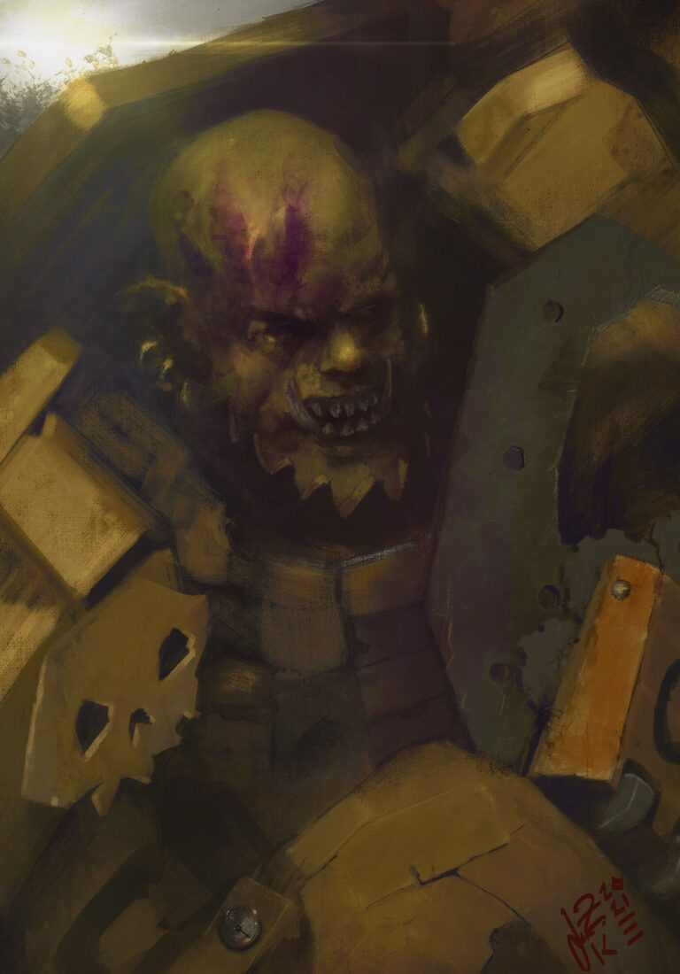 Ork WAAAGH by Icono Cybernetica 