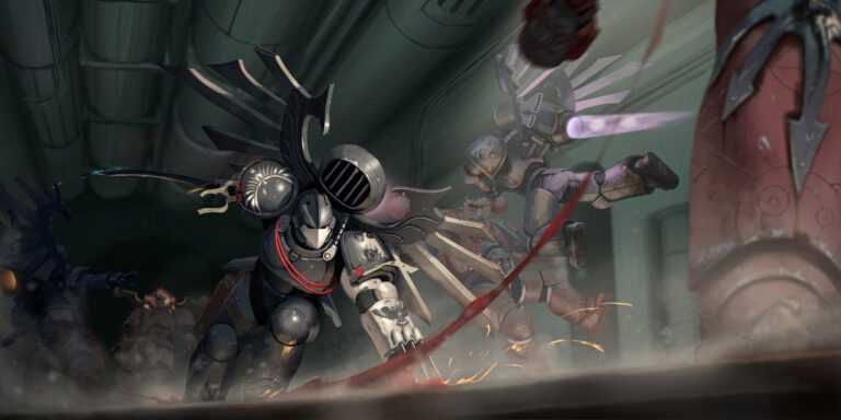 Raven Guard Ambush by Boris Tsui 