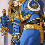 Roboute Guilliman by Giulio Fanfoni (Kendal14 | giuliofanfoni)
