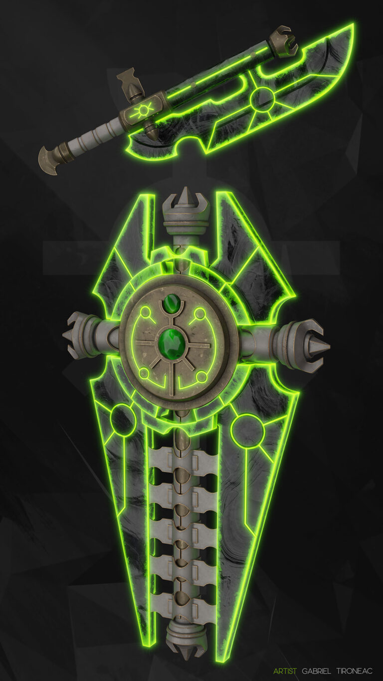 Shield and Sword by Tironeac Gabriel