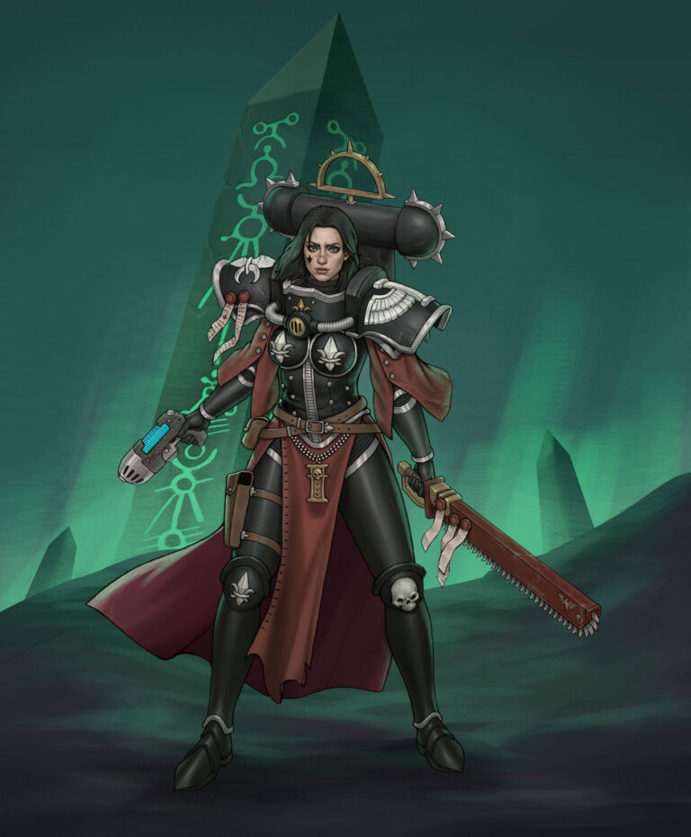Sister Katherine by Yang Zheyy 