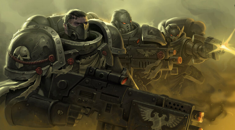 Space Marines by Aleksa Stajsic 