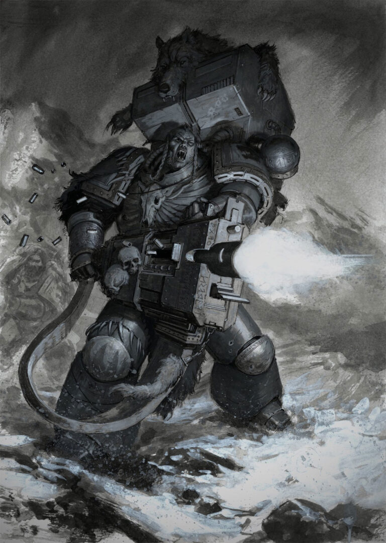Space Wolf by Thomas Elliott 