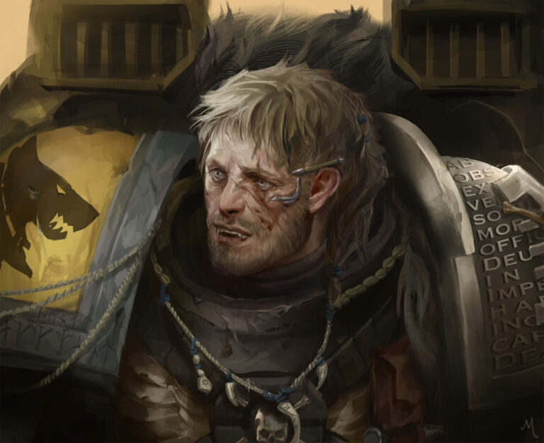 Space Wolves by Chris M 