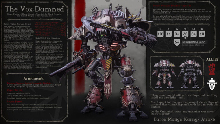 The Vox-Dammed by Christophe Durand Deshaies