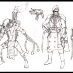 Warhammer Characters by Lieqi Hun (LQH | LQH_PIXIV76946_)