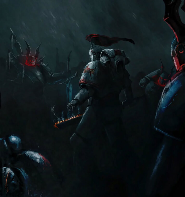 White Scar vs Night Lords by Dominik Polák 