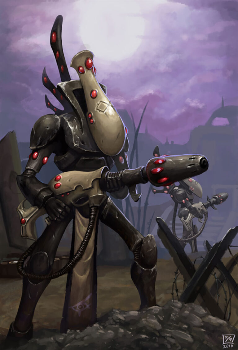 Wraithguards by Lieqi Hun 