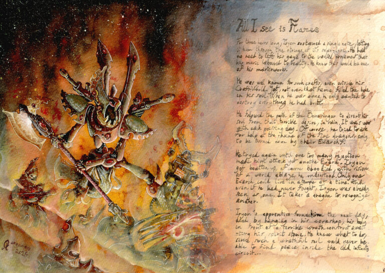 All I See is Flames by Théo MORET 
