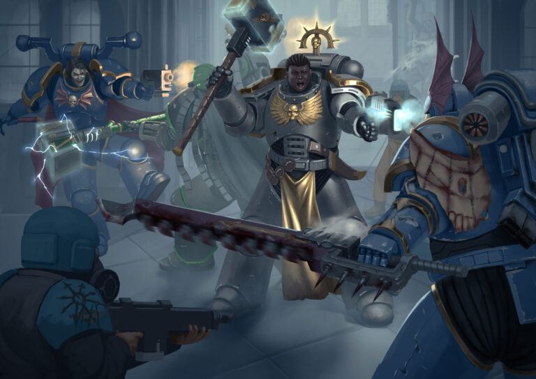 Chimeric Knights and Angels Fissile by Boris Tsui 