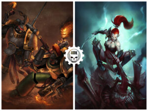 Warhammer 40K Combat (1v1) Artwork
