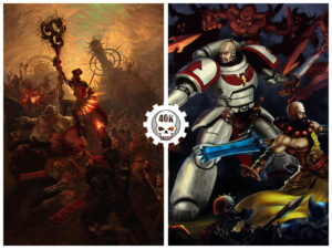Warhammer 40K Combat (Few vs Many) Artwork Warhammer 40K Combat (Few vs Many) Artwork