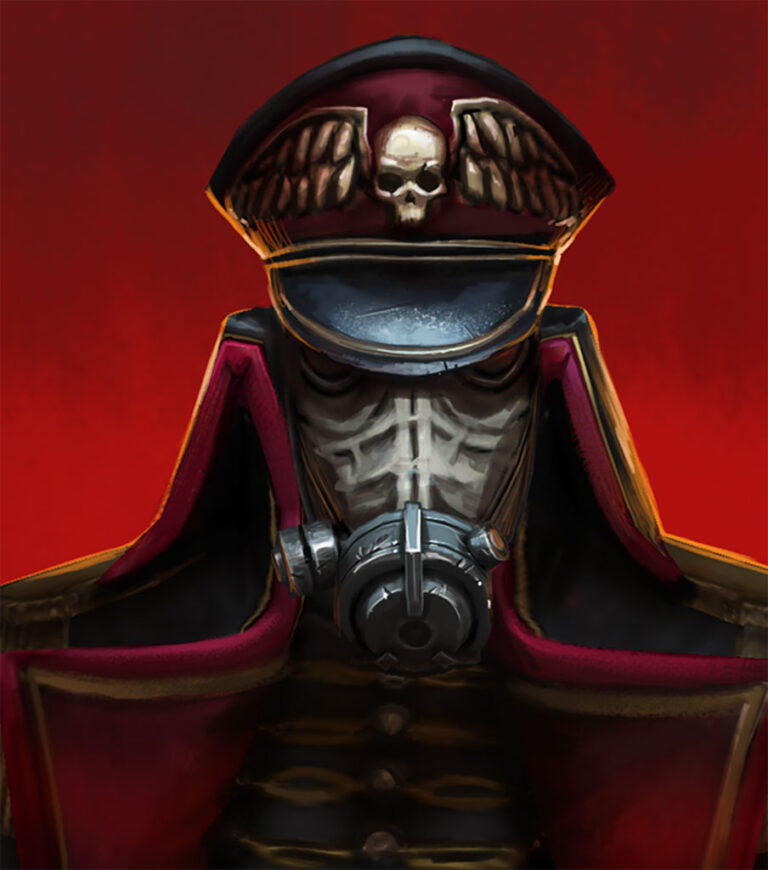 Death Korps Lord Commissar by Roberto Robert 