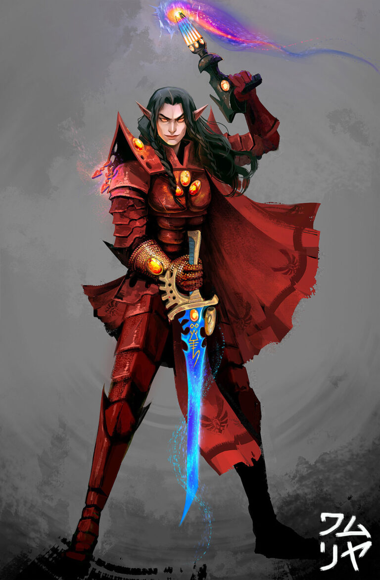 Eldar Corsairs by wamurya 